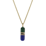 CHILL PILL Lapis Lazuli & Malachite Pendant image 0