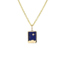 Lapis Lazuli Table Mountain Slab Pendant