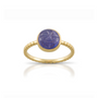 Petite Tanzanite Moon Ring