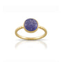 Tanzanite Moon Ring
