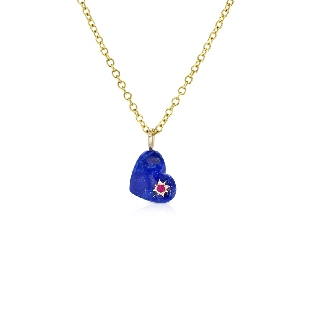 Blue Heart Pendant