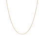 9kt Yellow Gold Delicate Curb Chain
