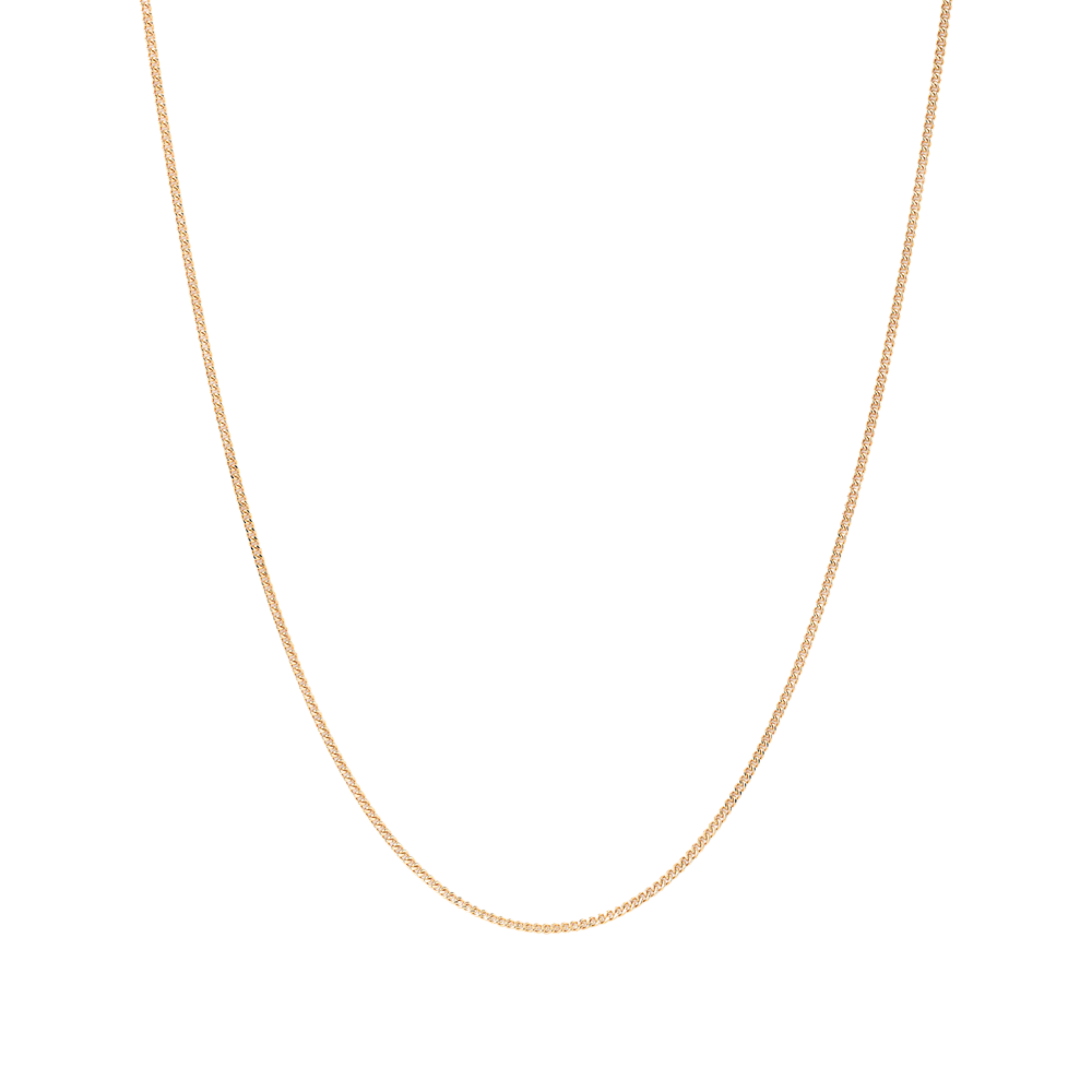 9kt Rose Gold Delicate Curb Chain