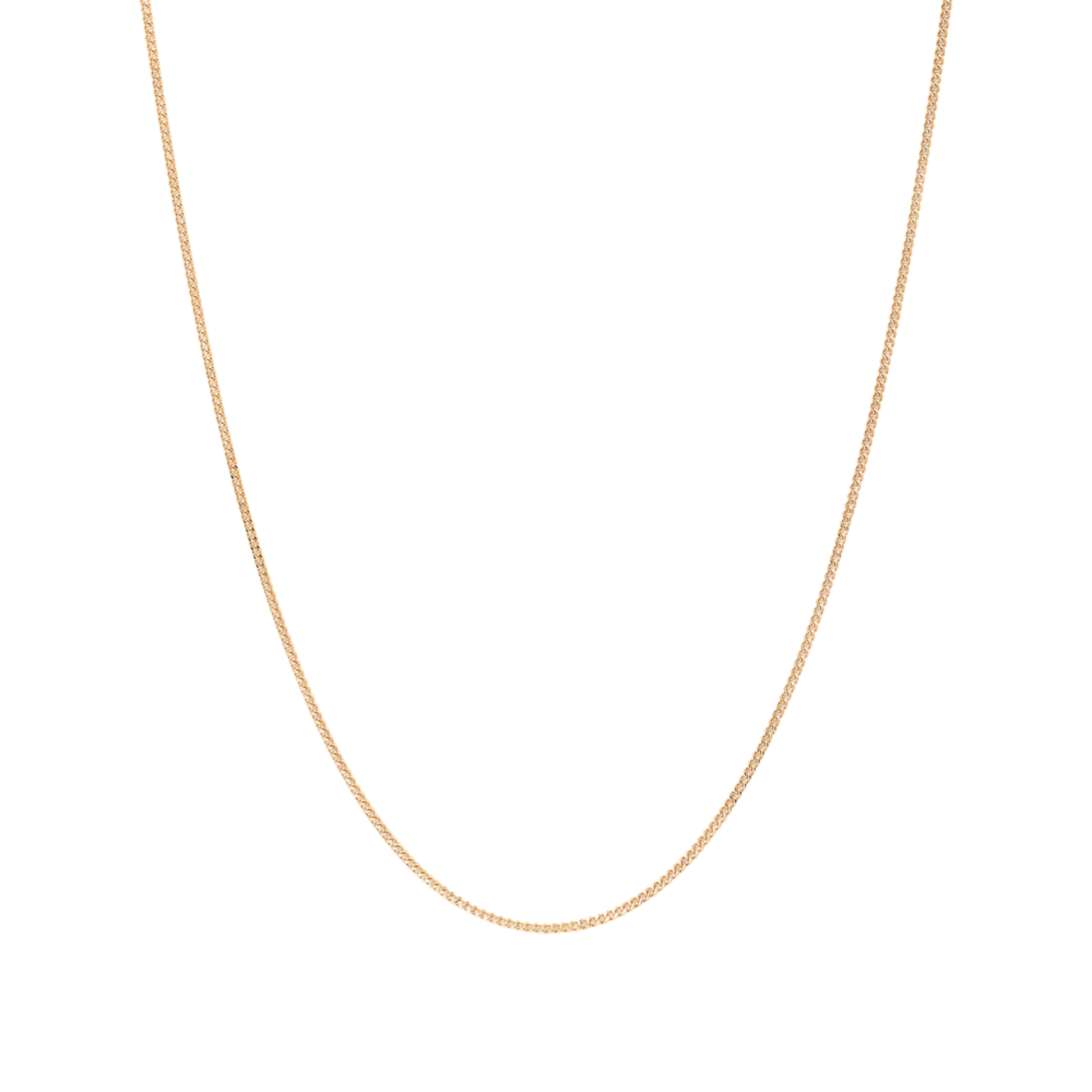 9kt Rose Gold Delicate Curb Chain