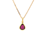 Era Ruby Pear Pendant