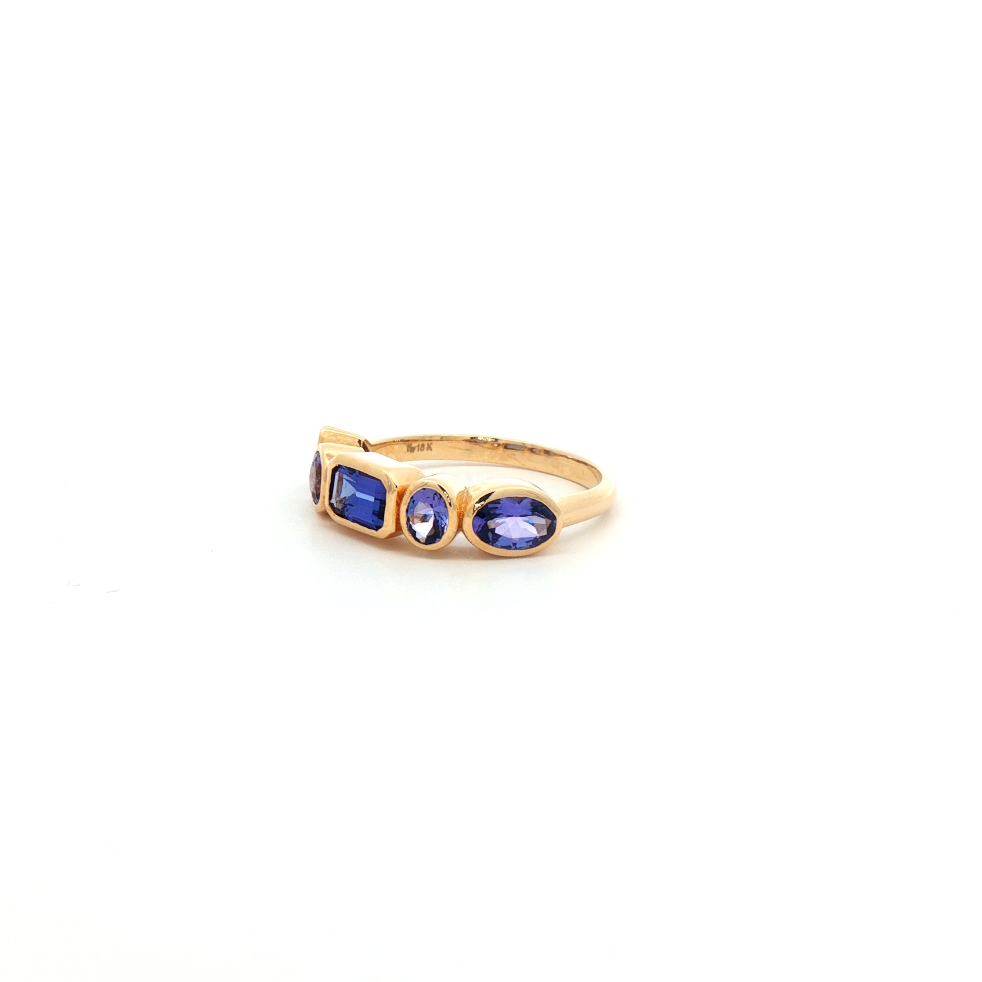 Ophelia 5-Stone Tanzanite Ring