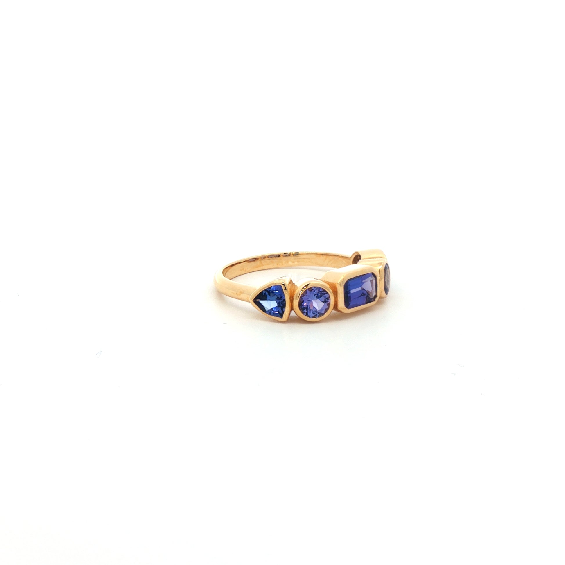 Ophelia 5-Stone Tanzanite Ring