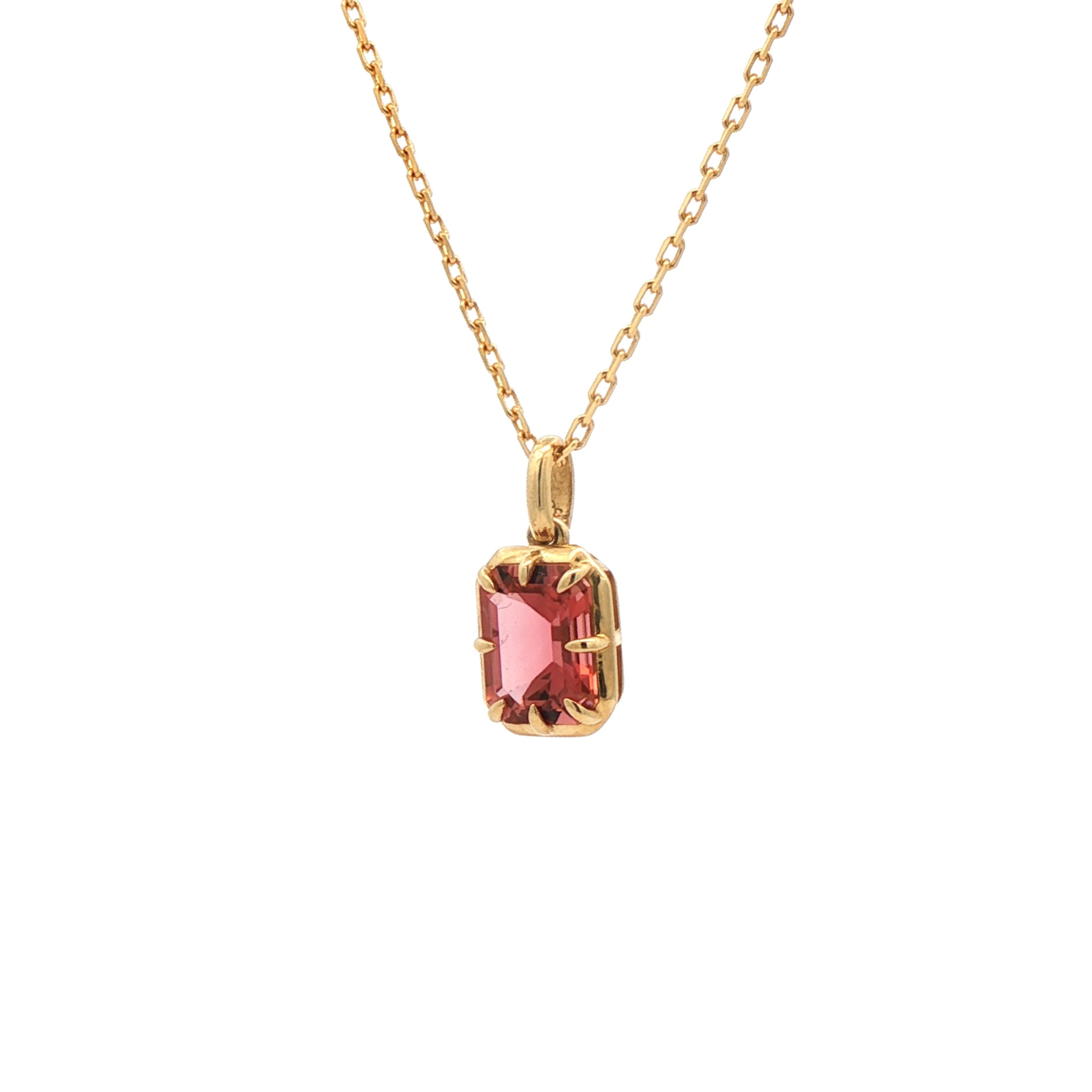 Era Pink Tourmaline Pendant
