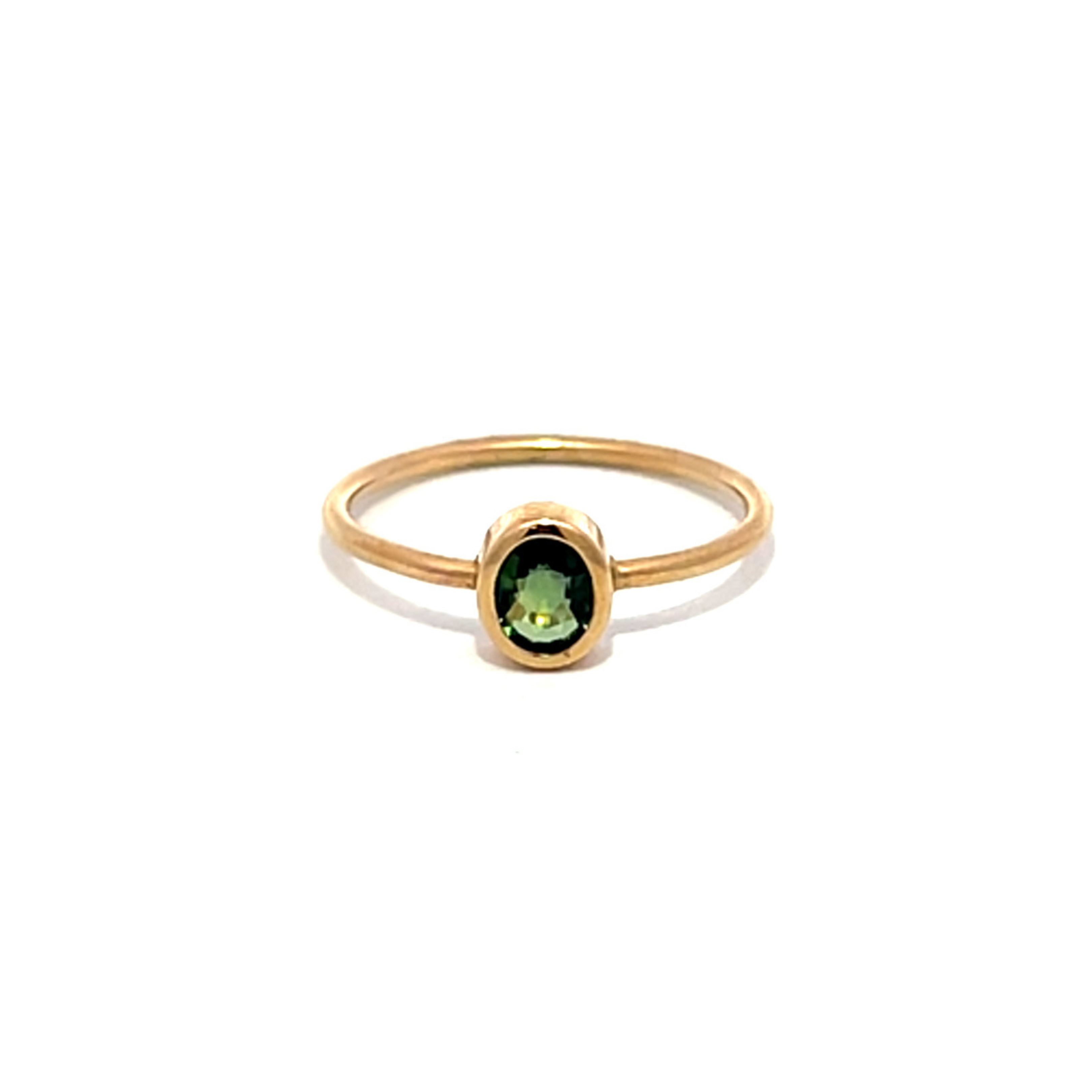 Mila Green Tourmaline Sapphire Ring