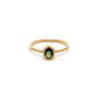 Mila Green Tourmaline Sapphire Ring