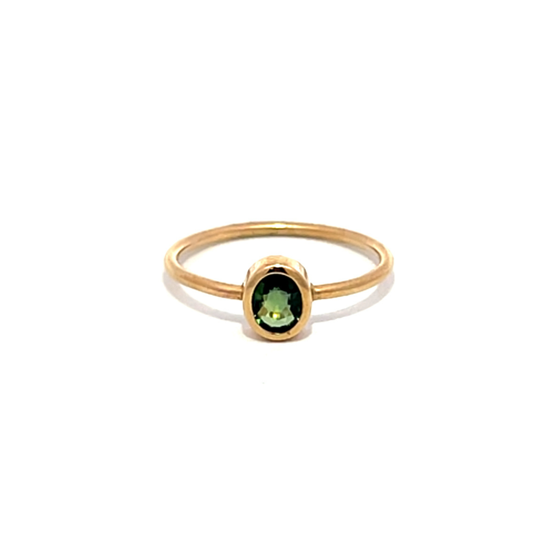 Mila Green Tourmaline Sapphire Ring