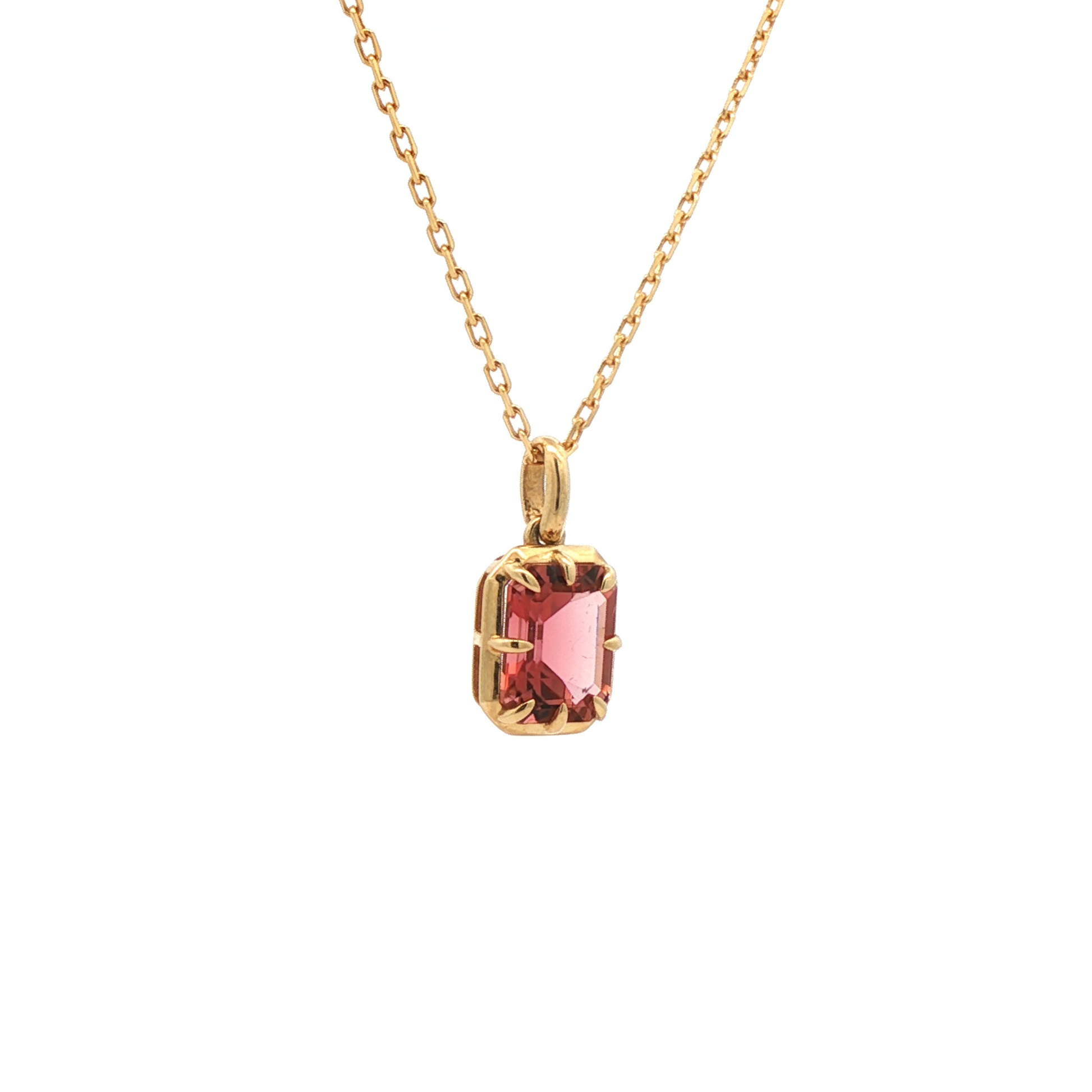 Era Pink Tourmaline Pendant