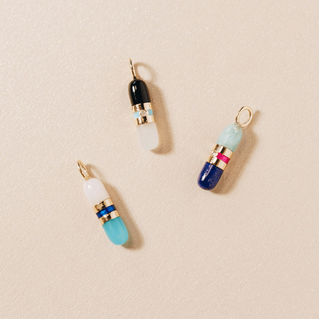 CHILL PILL Amazonite Petite Charm image 1