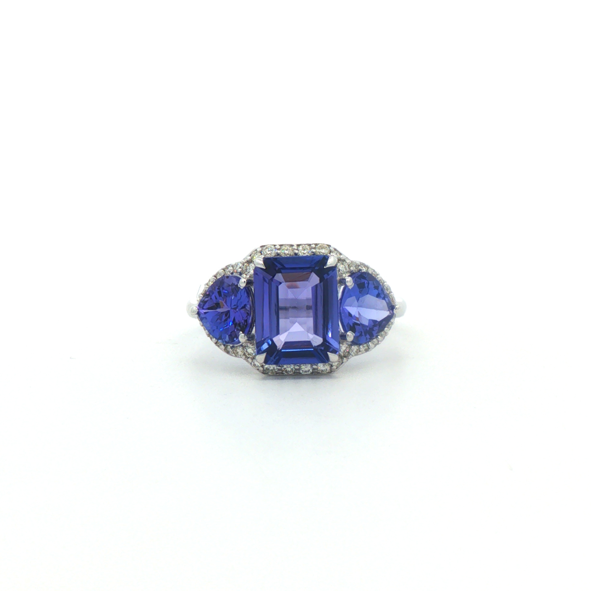 Tanzanite Trilogy Ring