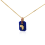 AFRICA Slab Pendant (Blue) image 0