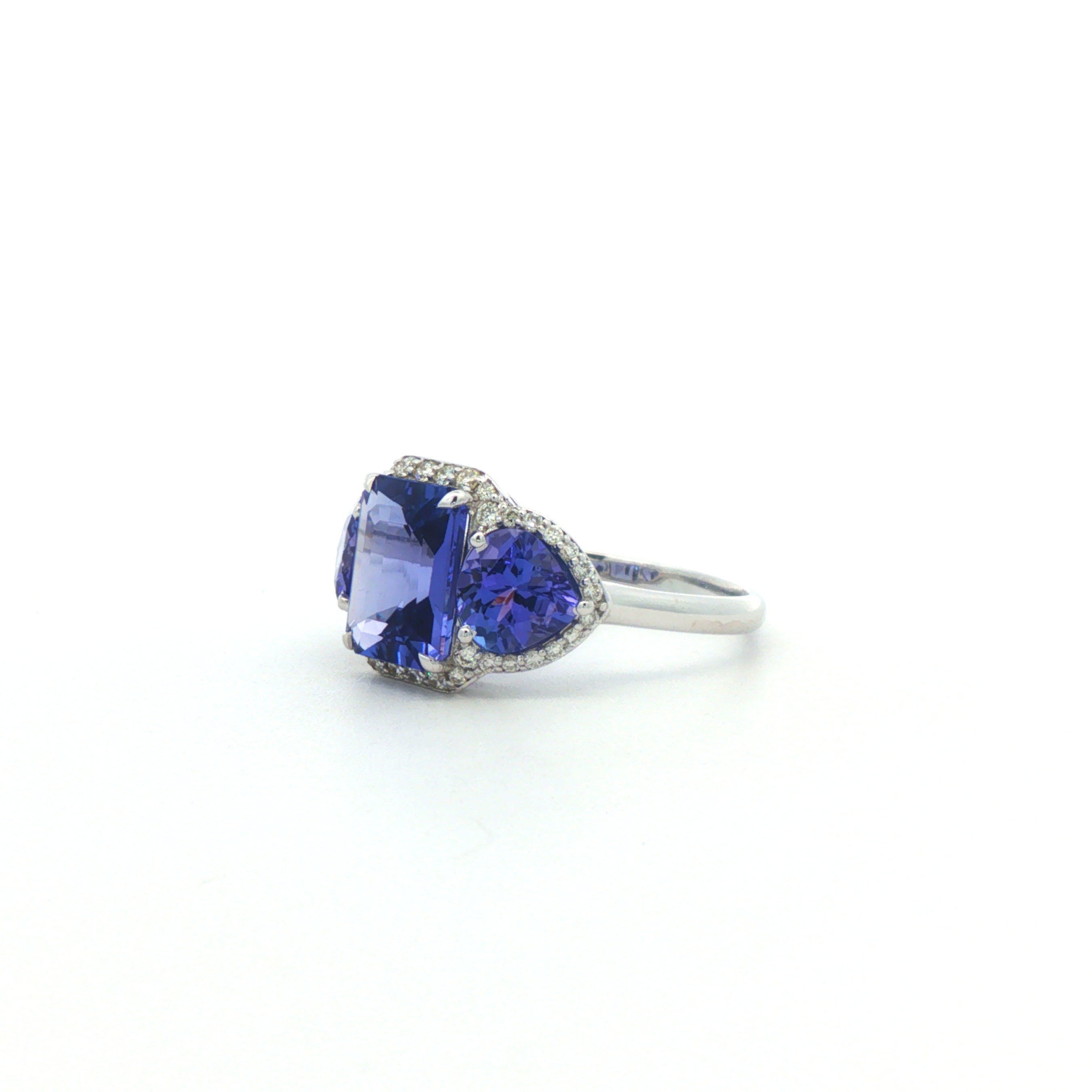 Tanzanite Trilogy Ring