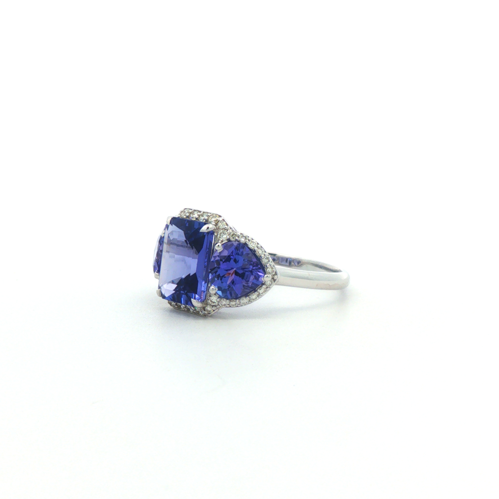 Tanzanite Trilogy Ring