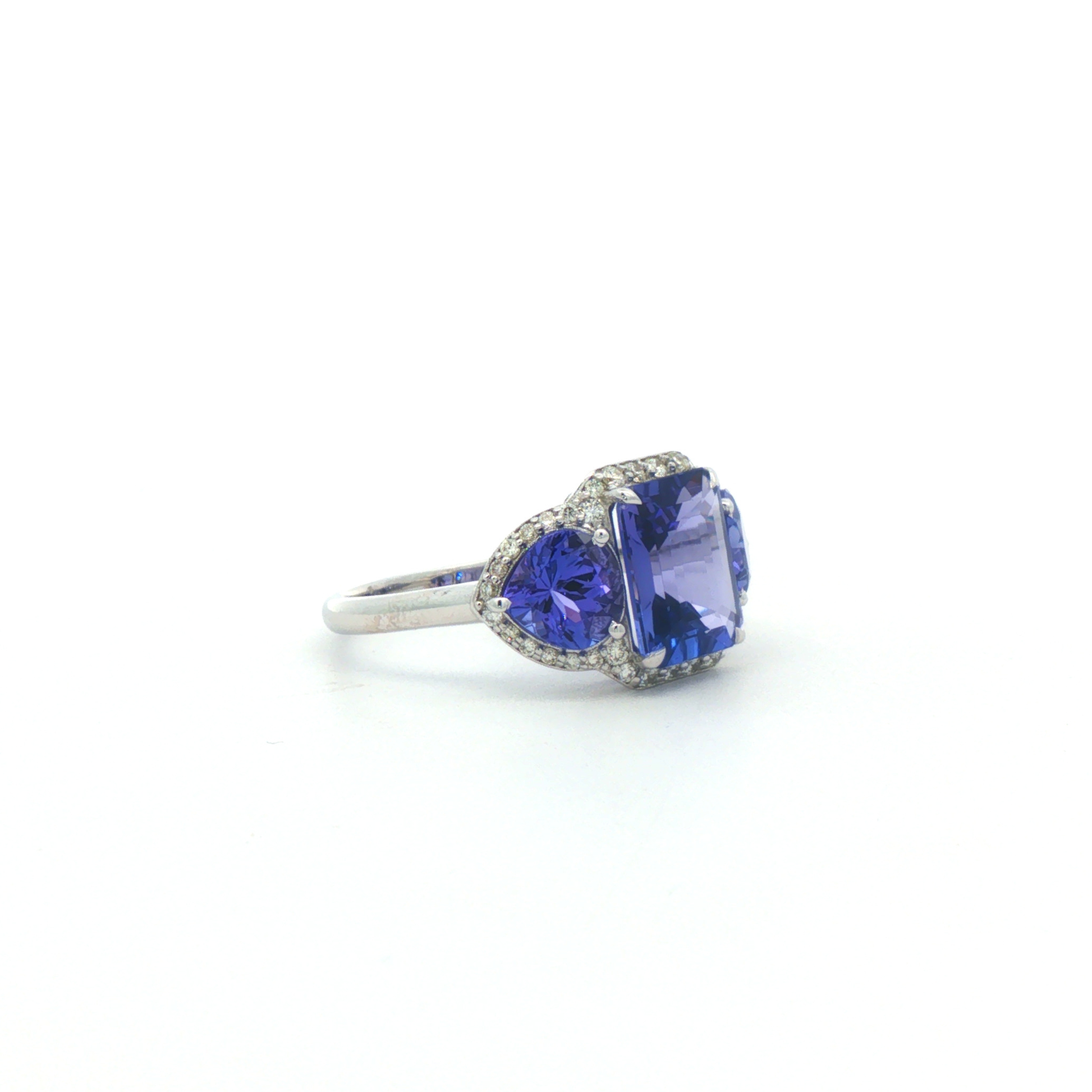 Tanzanite Trilogy Ring