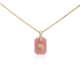 AFRICA Slab Pendant (Pink) image 0