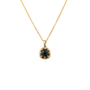 Era Cushion Black Diamond Pendant