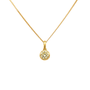 Era Round Yellow Diamond Pendant