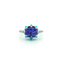 Tanzanite Oval Queen protea Ring