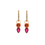 Maya Manderin Hoop Charms