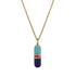CHILL PILL Lapis Lazuli & Amazonite Pendant image 0