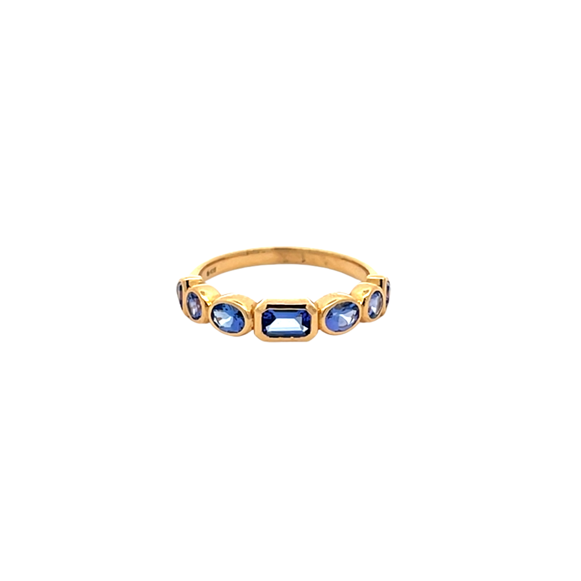 Ophelia 7-Stone Tanzanite Ring
