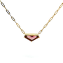 Calista Pink Tourmaline Necklace