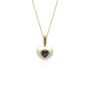 Pearl Heart Inlay Pendant