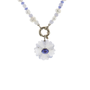 Talia Blue Flower Pendant
