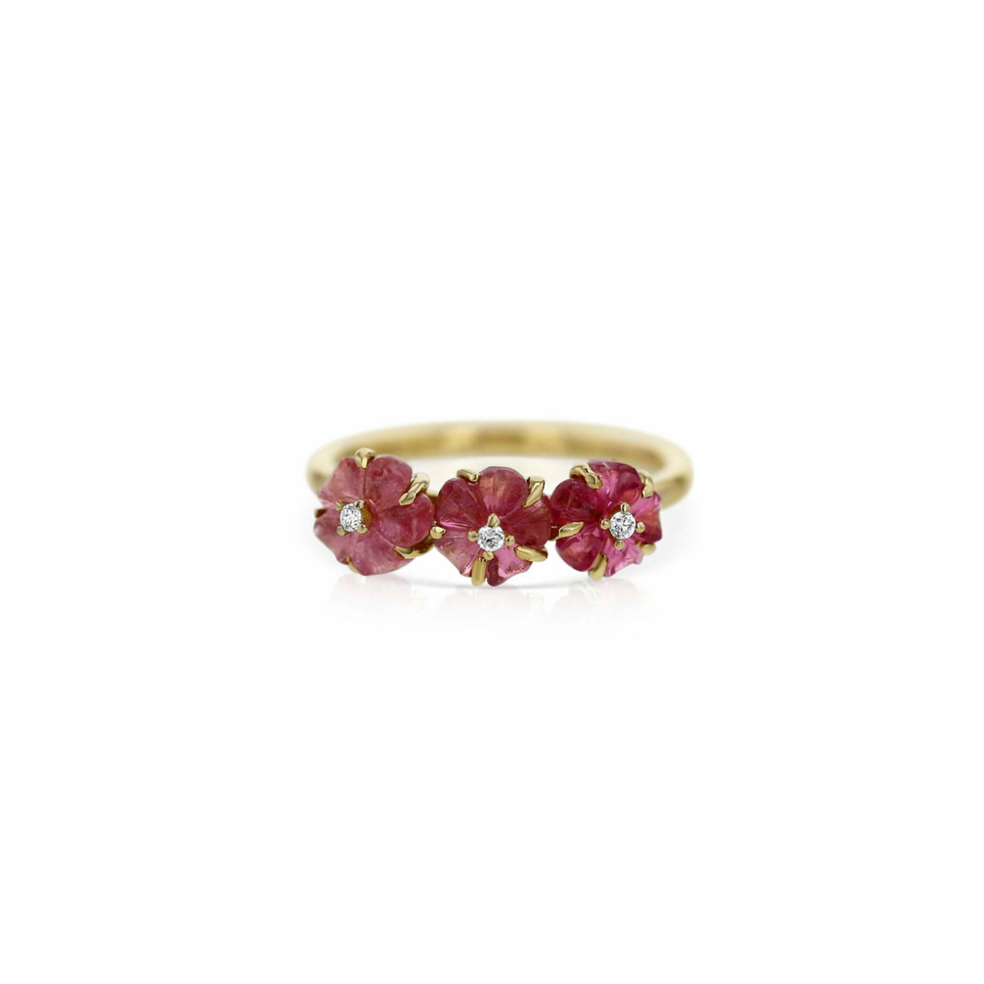 Pink Forget-Me-Not Ring