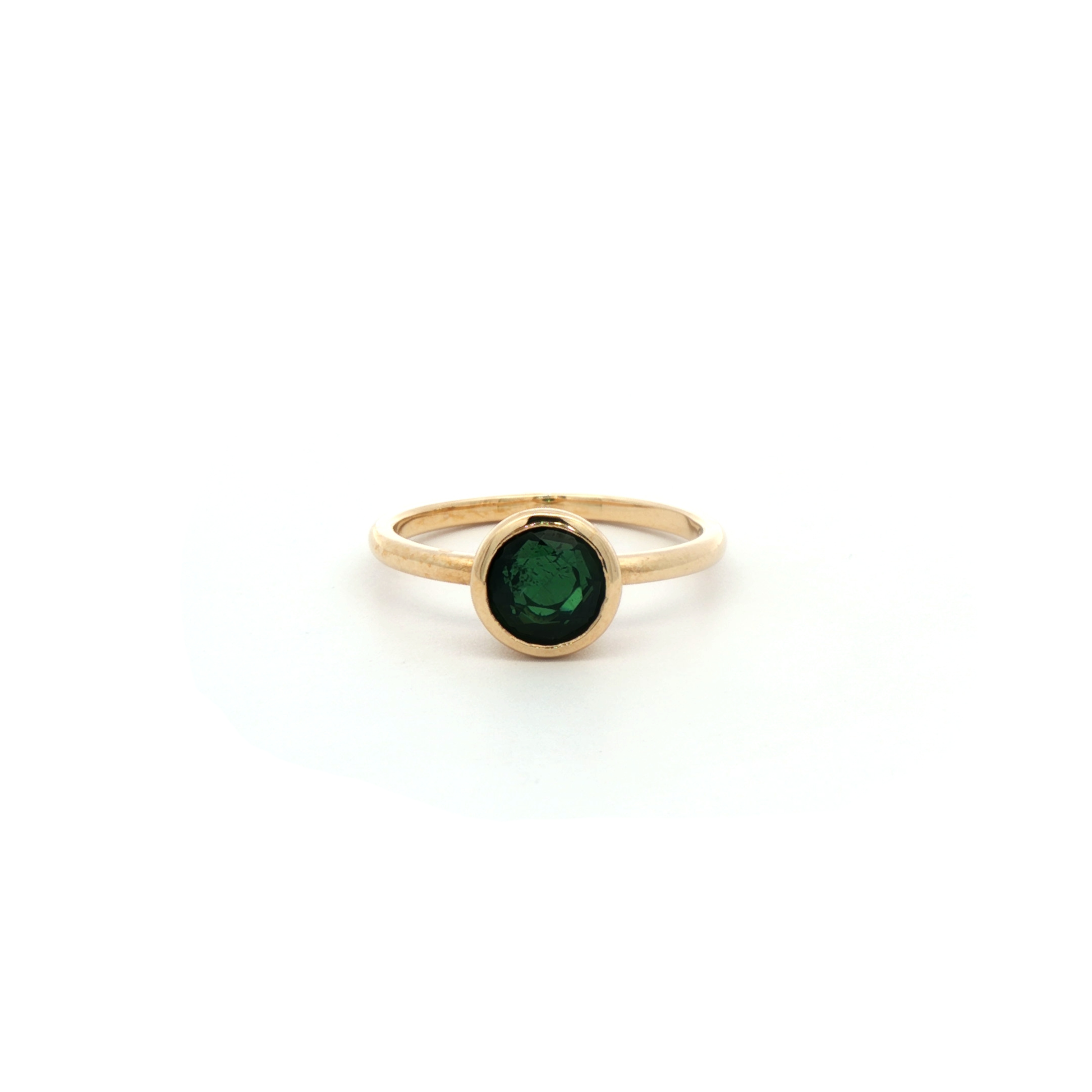 Green Tourmaline Sweetie Ring