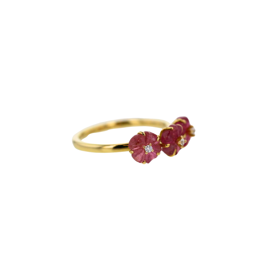 Pink Forget-Me-Not Ring
