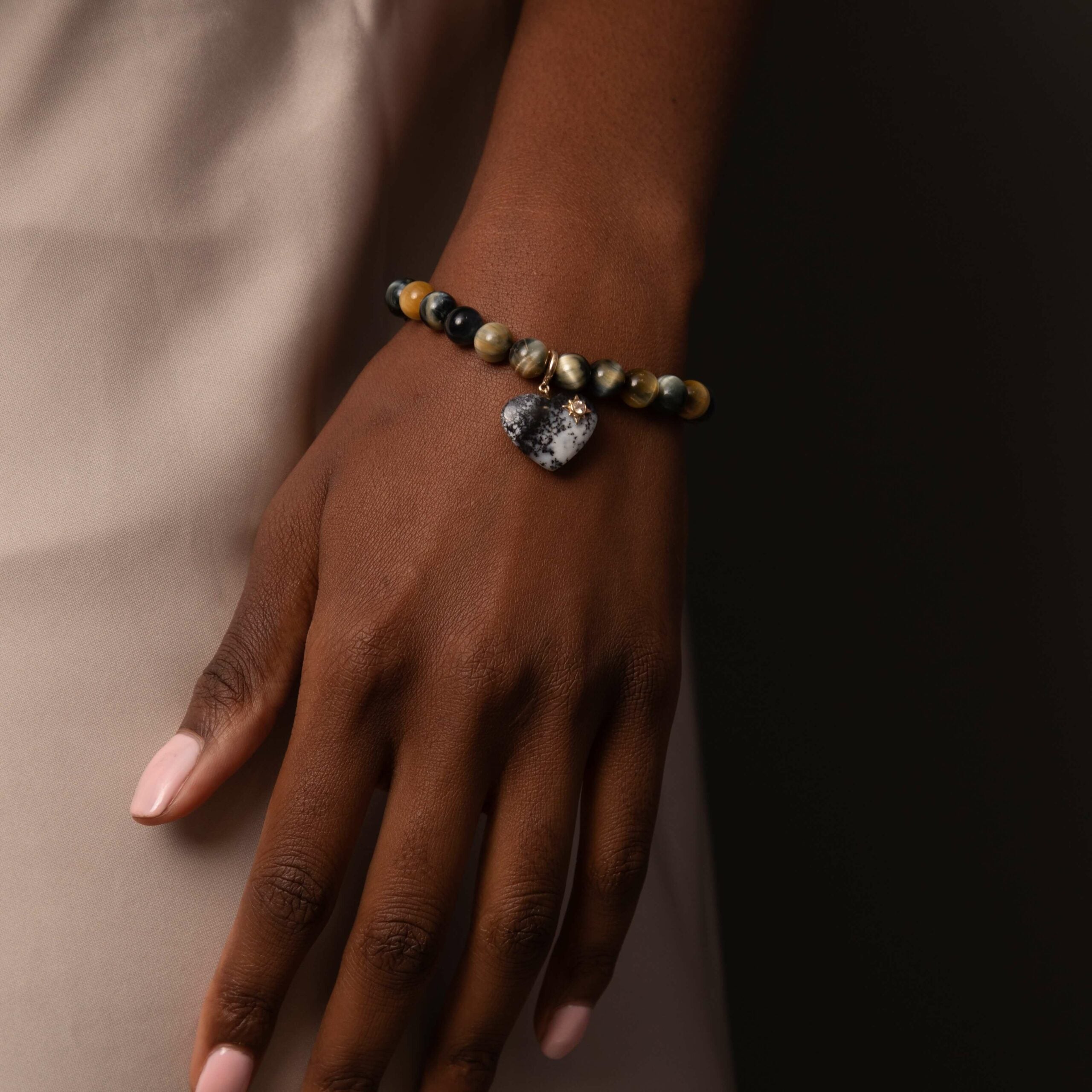 LUCKY IN LOVE Dendritic Pendant image 1