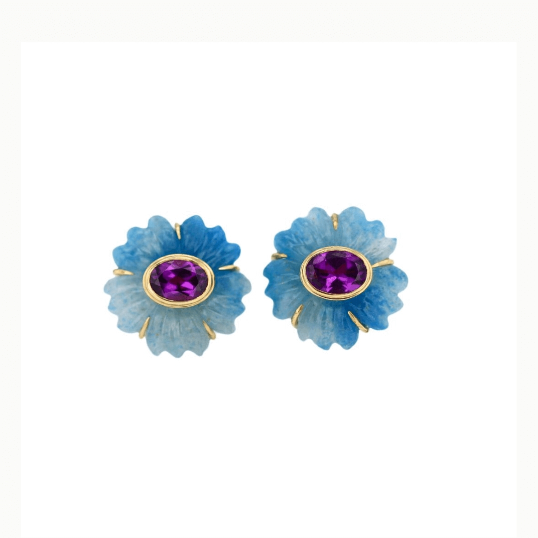 MIA Bloom Earrings - Taz Watson Fine Jewellery